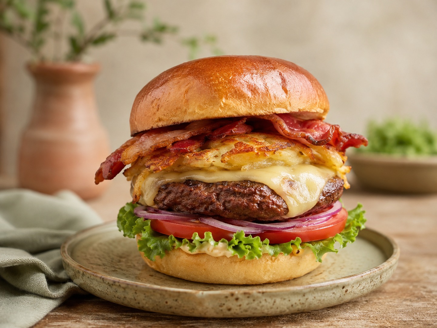Photo du burger montagnard